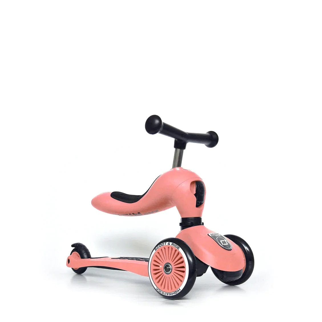 Scoot & Ride Scooter Highwaykick 1 Kids Scooter & Push Along (Peach)