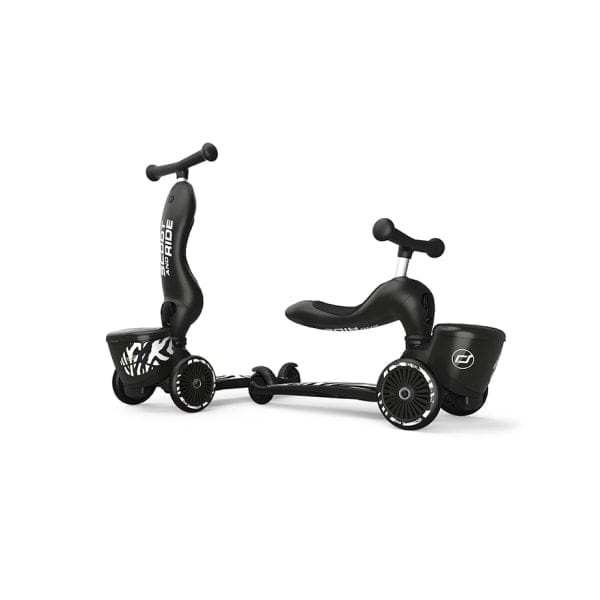 Scoot & Ride Scooter Highwaykick 1 Lifestyle Kids Scooter & Push Along (Zebra)