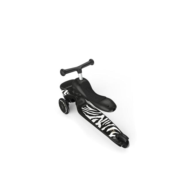 Scoot & Ride Scooter Highwaykick 1 Lifestyle Kids Scooter & Push Along (Zebra)