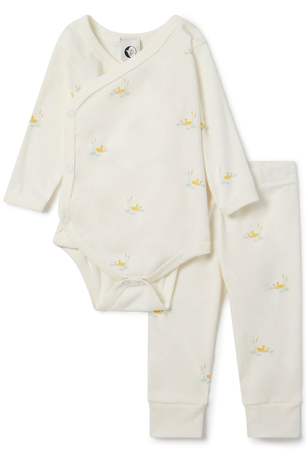 Sleepy Doe Bodysuit Set Duckling Baby Wrap Set