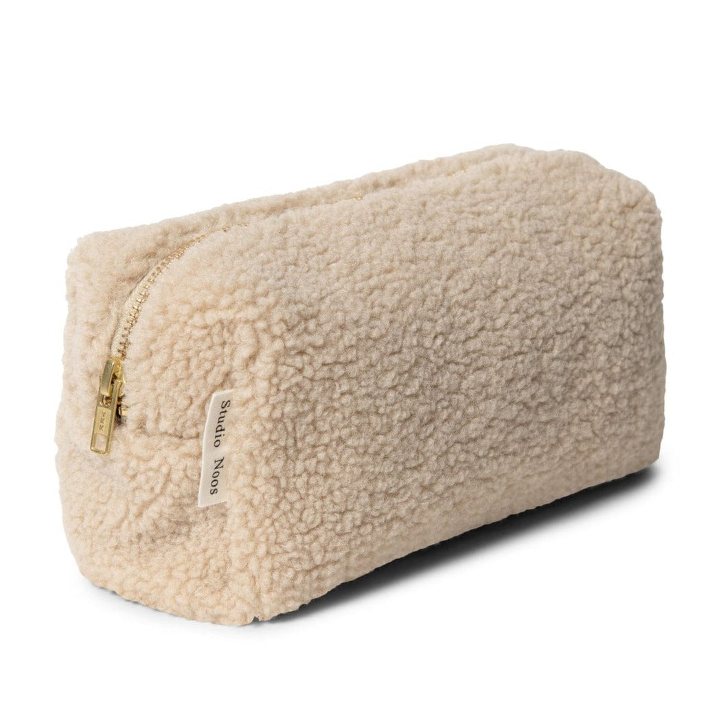 Studio Noos Changing Bag Studio Noos Teddy Changing Pouch / Toiletry Bag (Ecru)