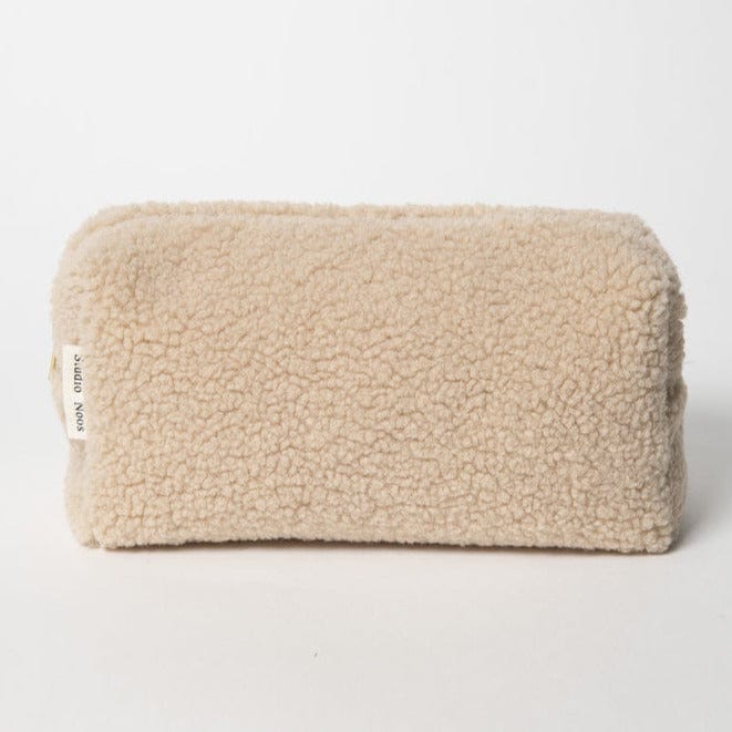 Studio Noos Changing Bag Studio Noos Teddy Changing Pouch / Toiletry Bag (Ecru)