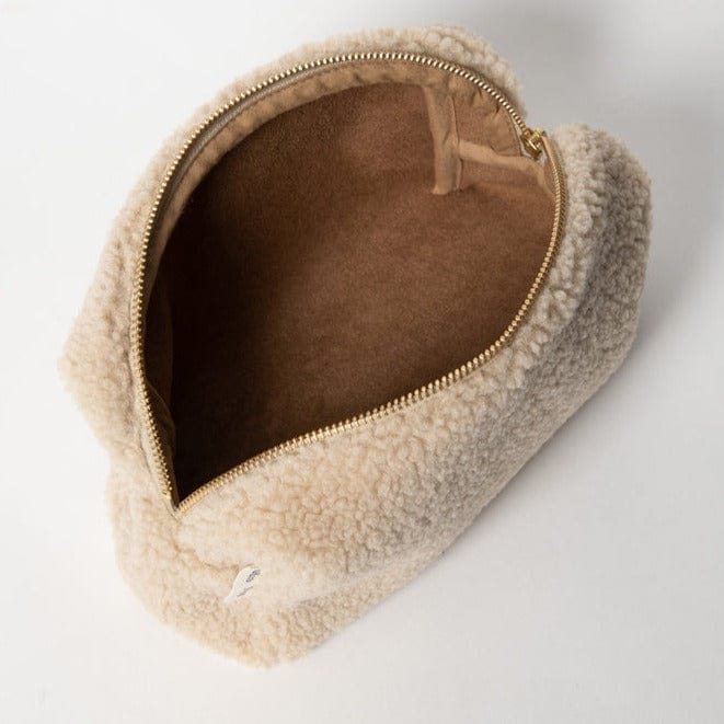 Studio Noos Changing Bag Studio Noos Teddy Changing Pouch / Toiletry Bag (Ecru)