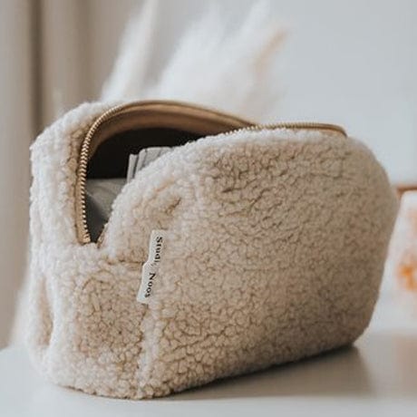 Studio Noos Changing Bag Studio Noos Teddy Changing Pouch / Toiletry Bag (Ecru)
