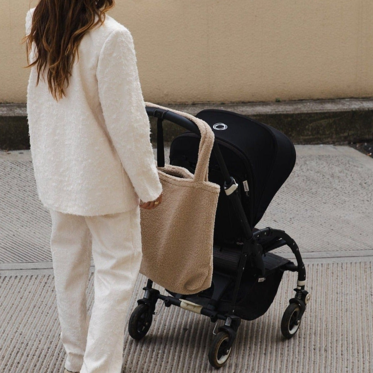 Studio Noos Teddy Mom Stroller Nappy Bag (Ecru)