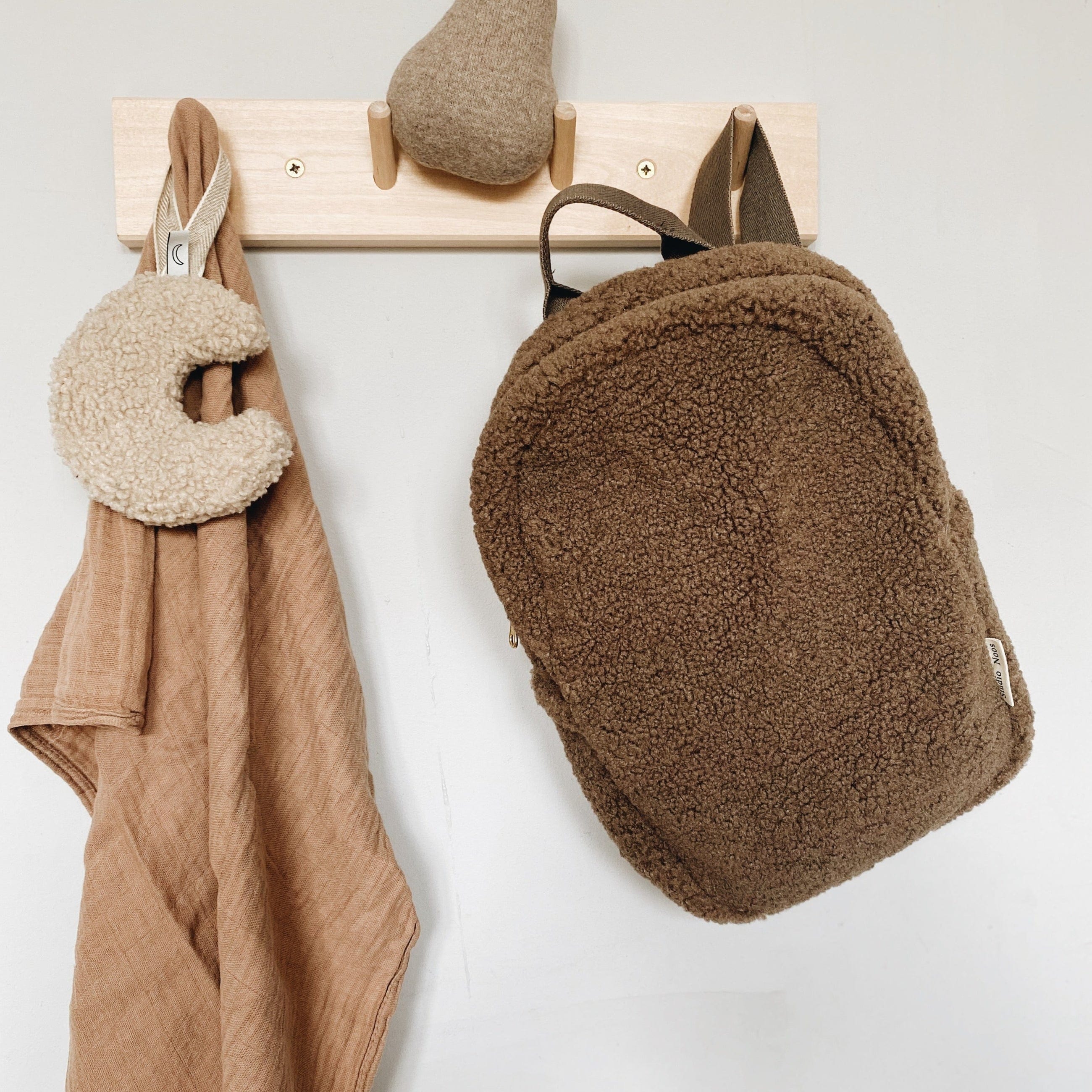 Studio Noos Kids Backpack Studio Noos Teddy Mini Backpack (Brown)