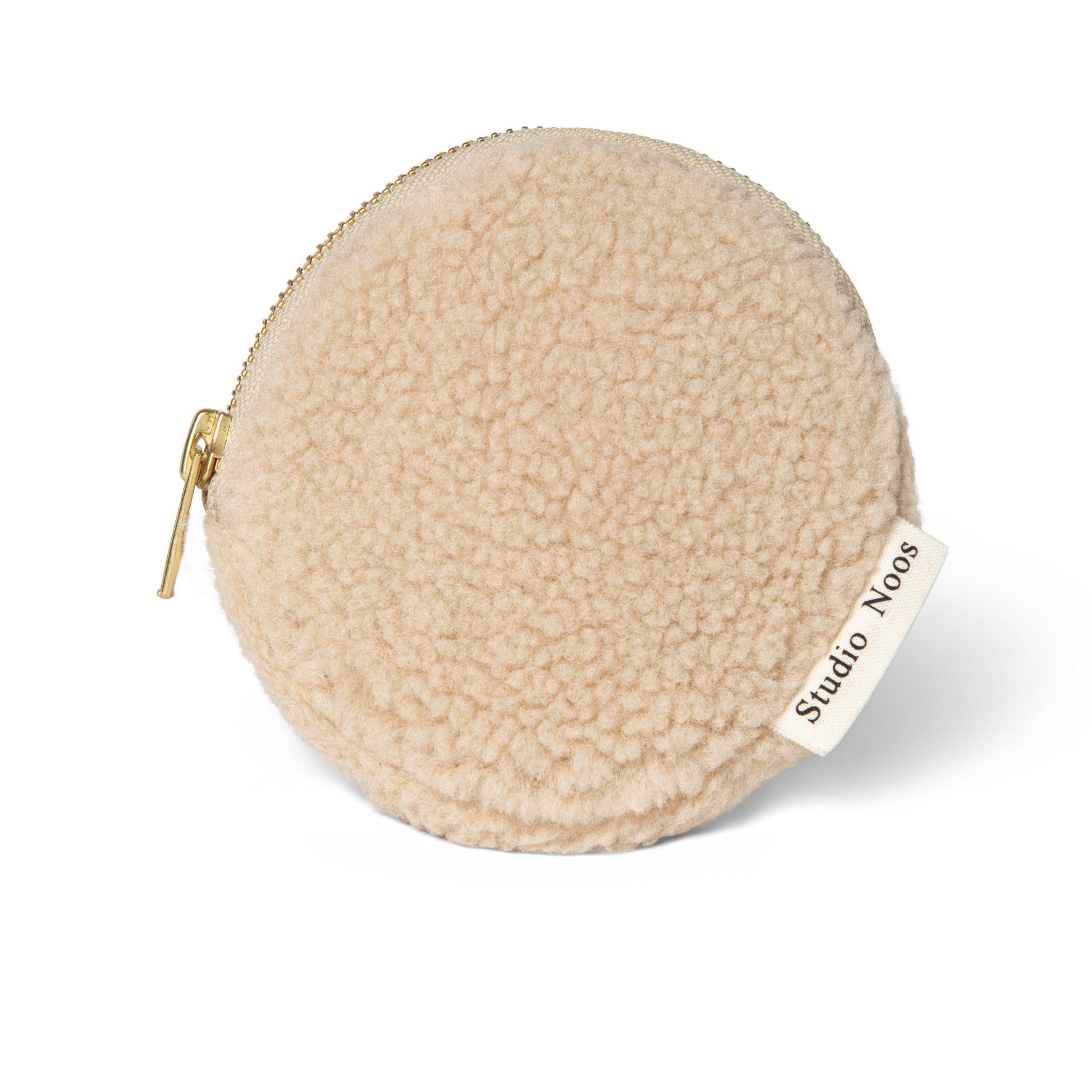 Studio Noos Wallet Studio Noos Teddy Circular Wallet Purse (Ecru)