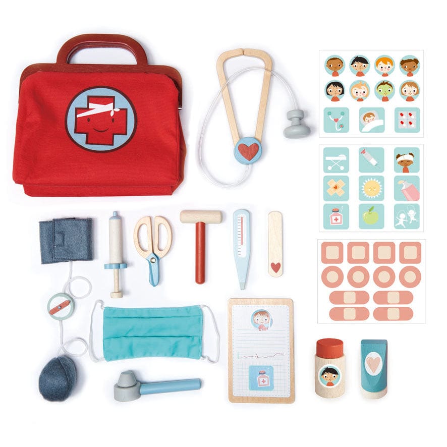 Tender Leaf Toys Doctors Bag Tender Leaf Toys Doctors Bag Set