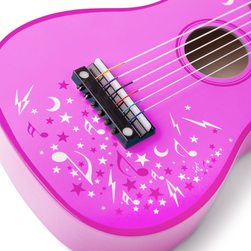 Tidlo Pink Guitar (Flowers)