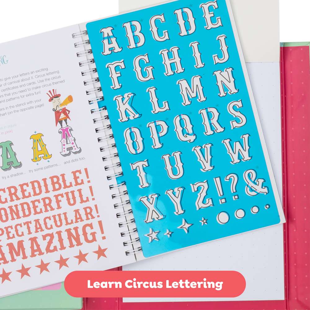 Tiger Tribe Art Set Tiger Tribe The Lovely Book of Lettering Art Set
