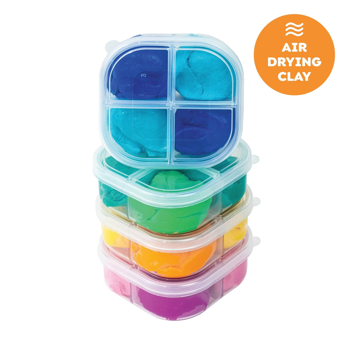 Tiger Tribe Craft Kit Tiger Tribe Claytopia Dinosaur World Clay Kit