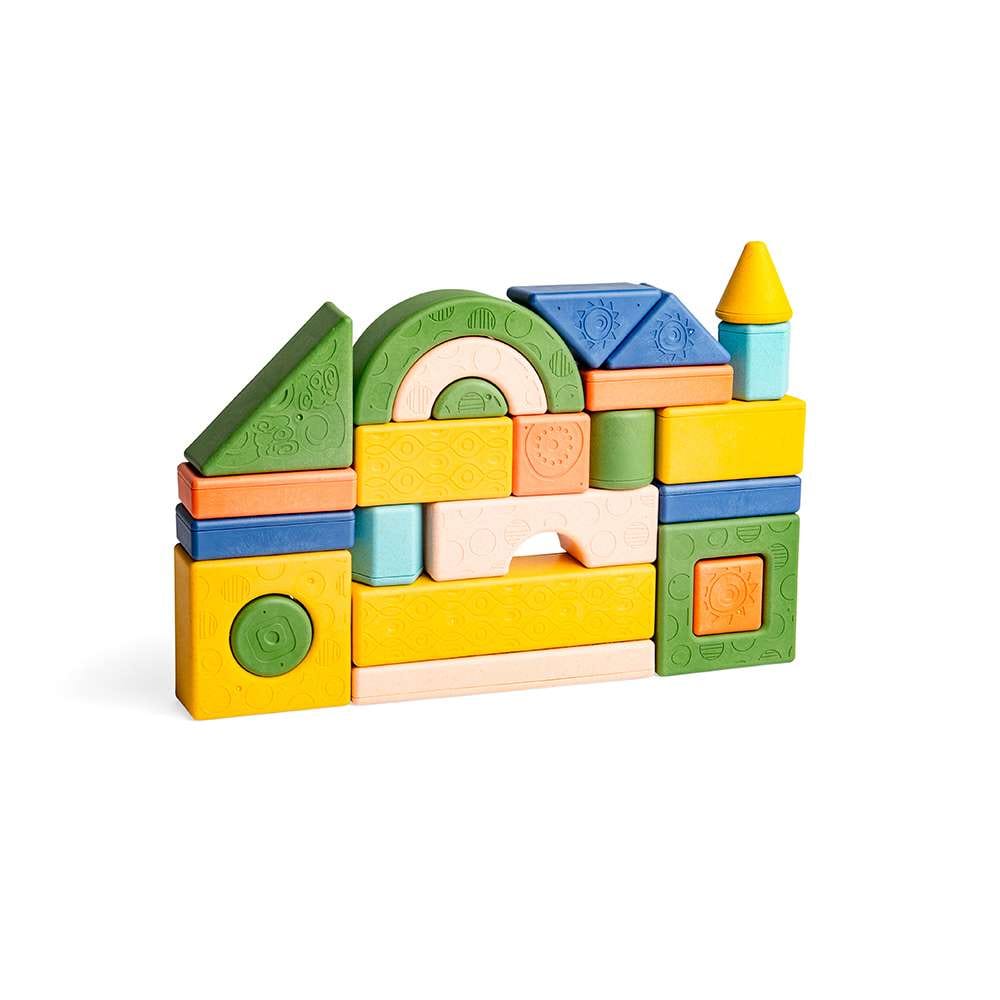 Tiger Tribe Tiger Tribe Rattle & Stack Blocks - Deluxe Pack