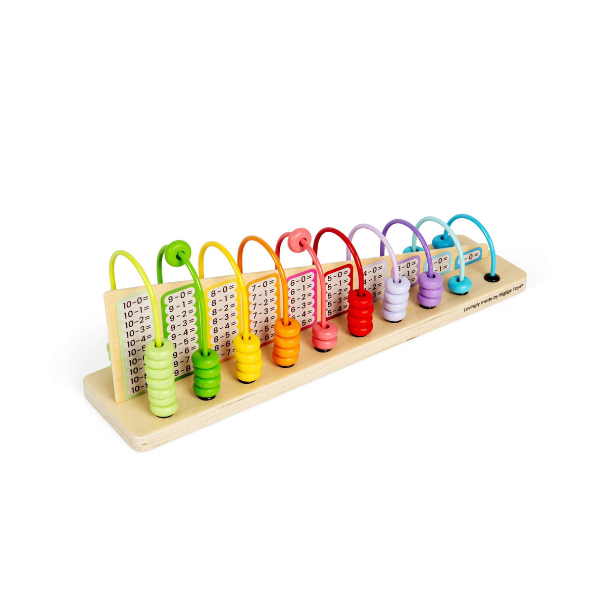 Bigjigs Toys Rainbow Counting Abacus