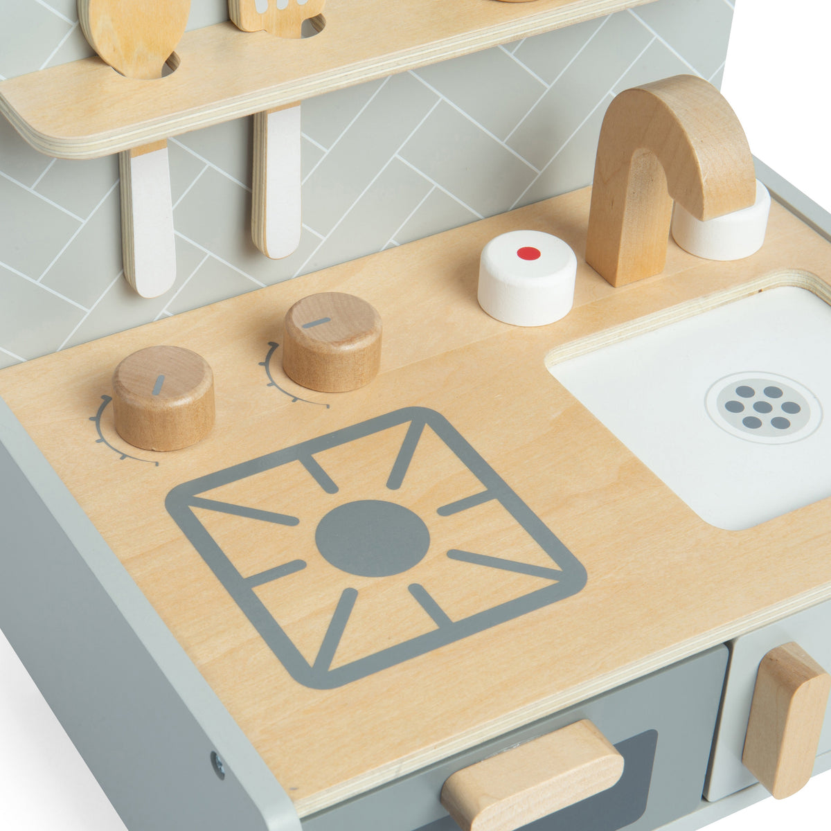 Bigjigs Toys Wooden Tabletop Kitchen