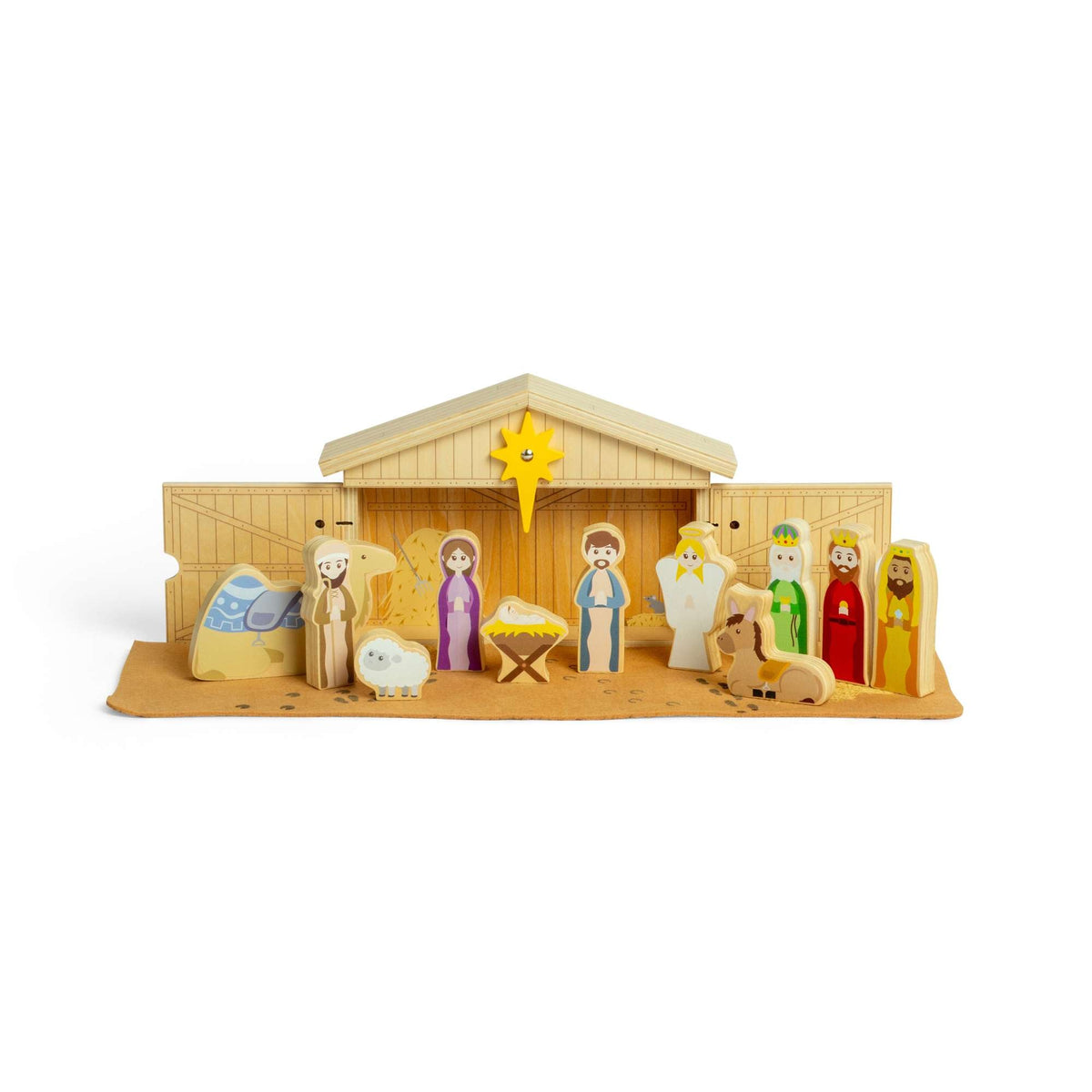 Bigjigs Toys Wooden Nativity Set