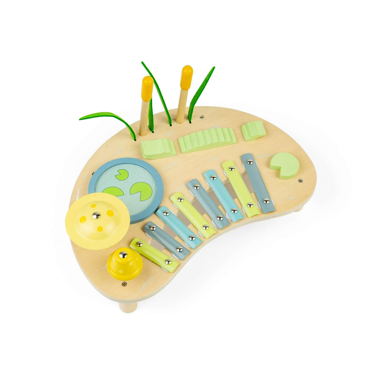 Bigjigs Toys Wooden Jungle Music Bench