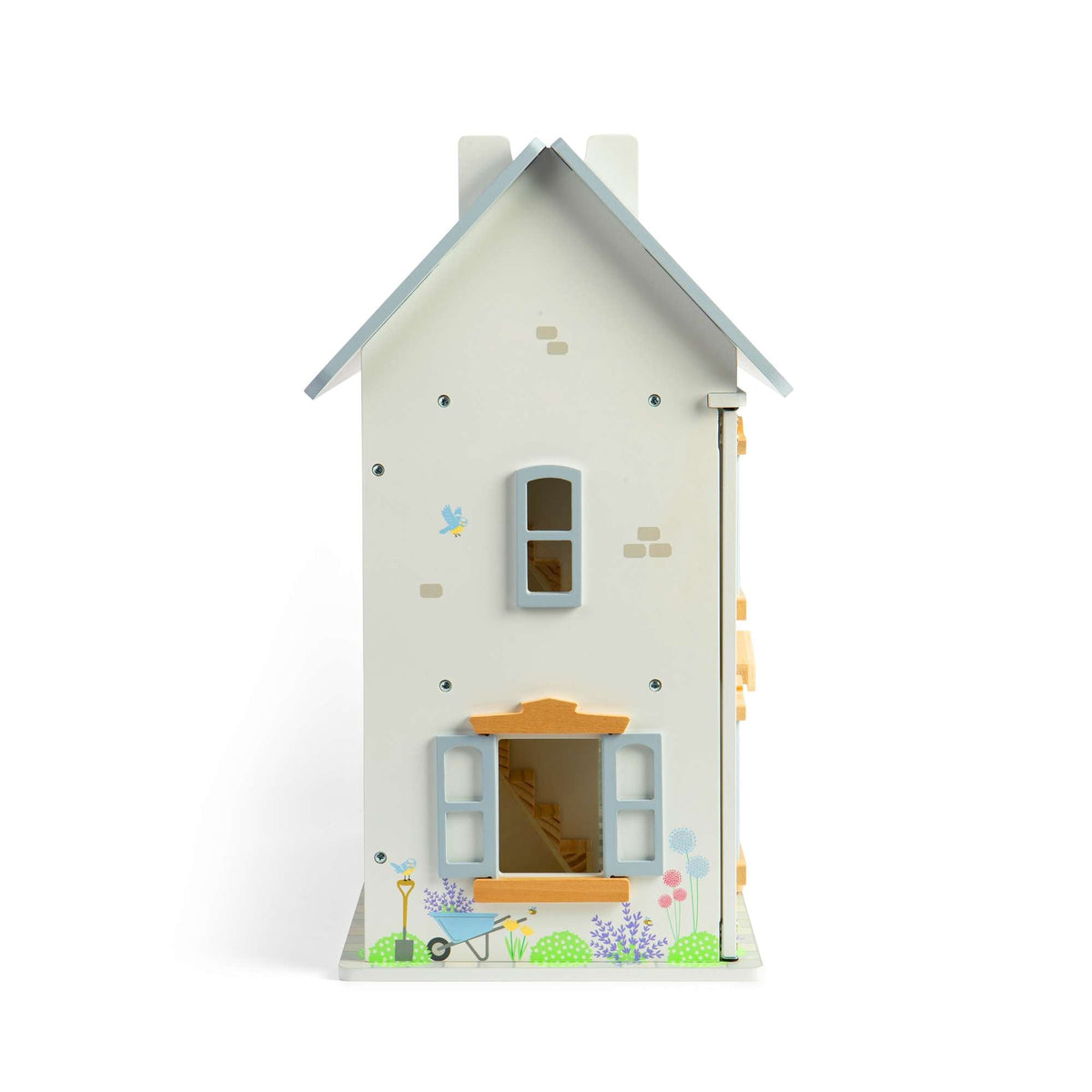 Bigjigs Toys Summer Cottage Wooden Doll's House