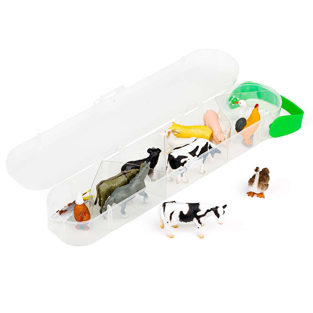CollectA Mini Farm Animals Box - 12 Figures