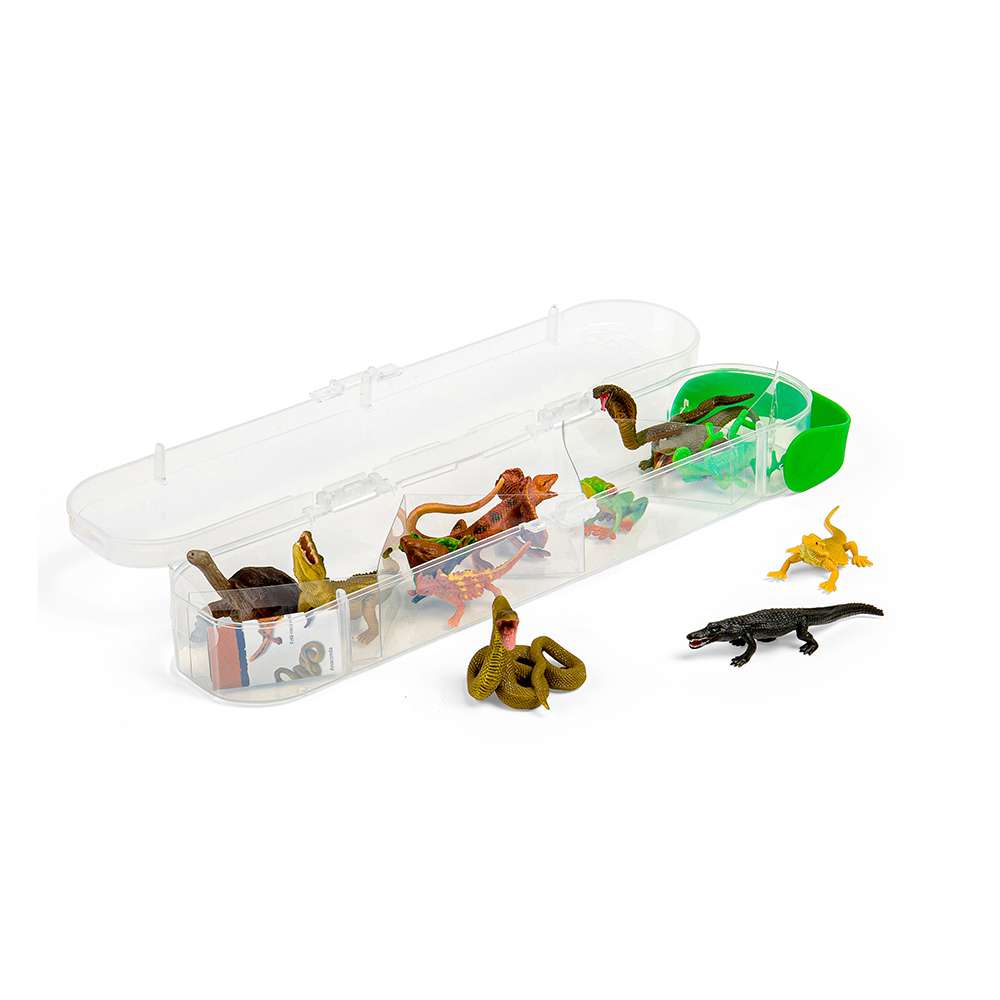 CollectA Mini Reptiles & Amphibians Box - 12 Figures
