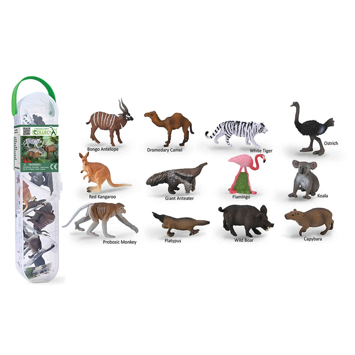 CollectA Mini Wild Animals Box 3 - 12 Figures