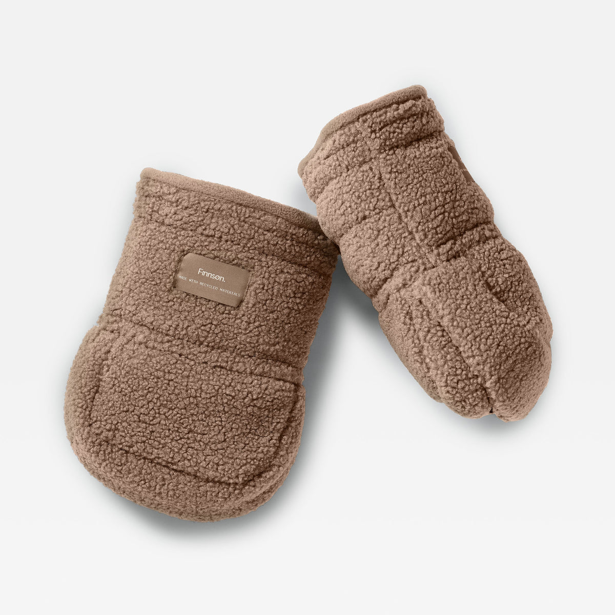 Finnson Astrid Universal Stroller Mittens - Mocha Borg