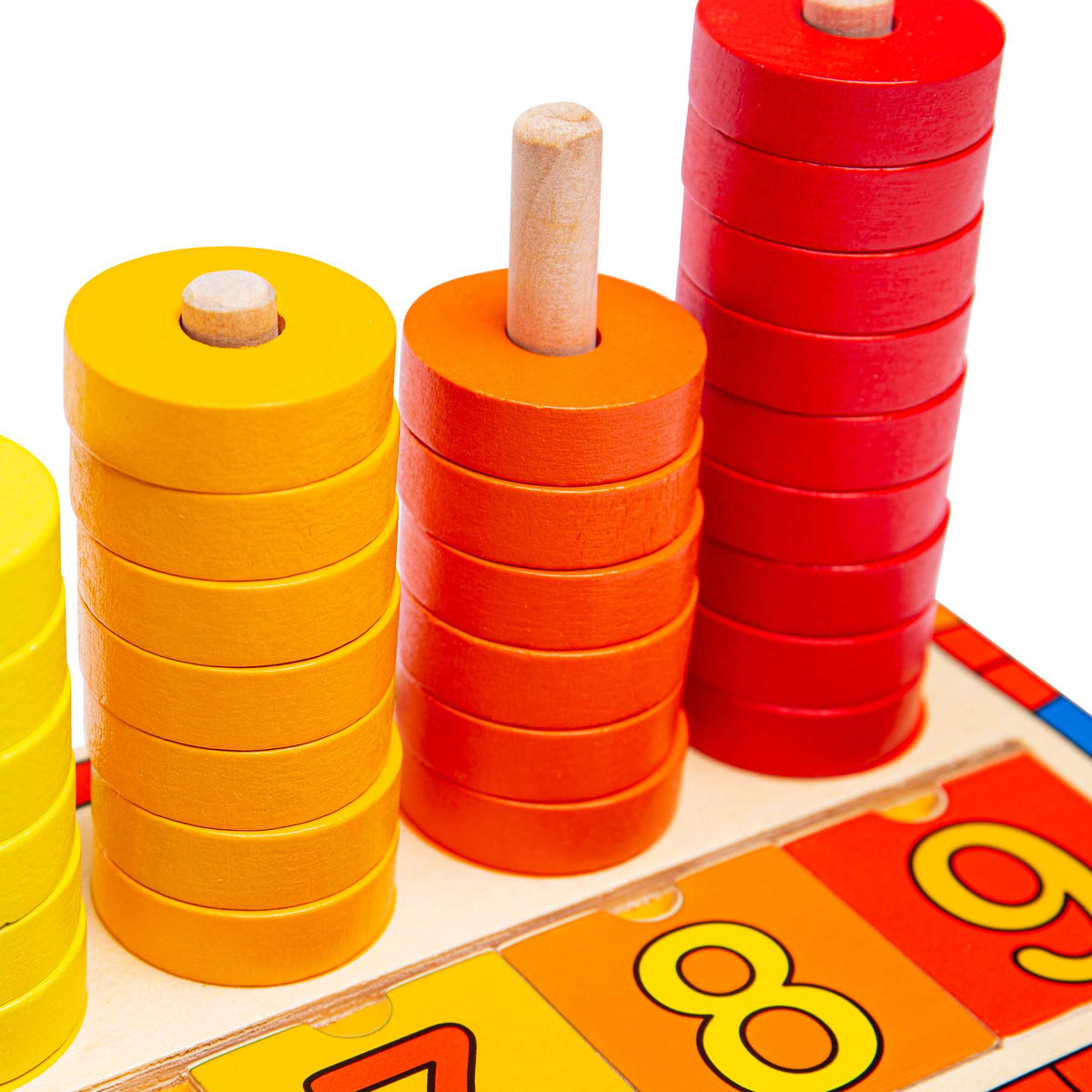 Bigjigs Toys Learn to Count Wooden Maths Puzzle