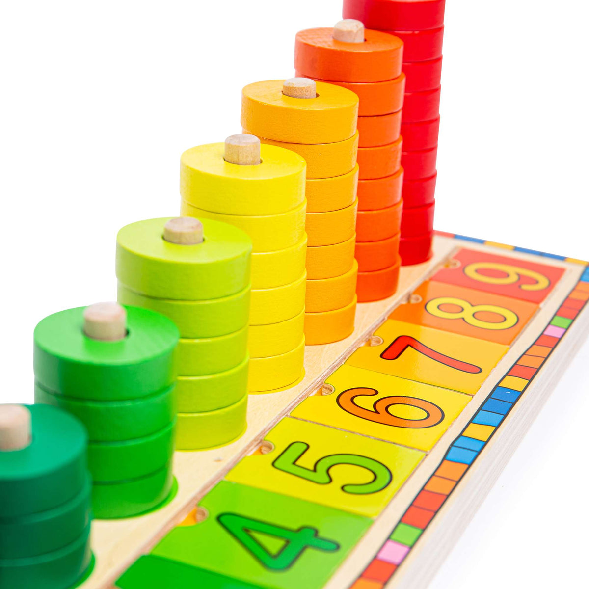 Bigjigs Toys Learn to Count Wooden Maths Puzzle