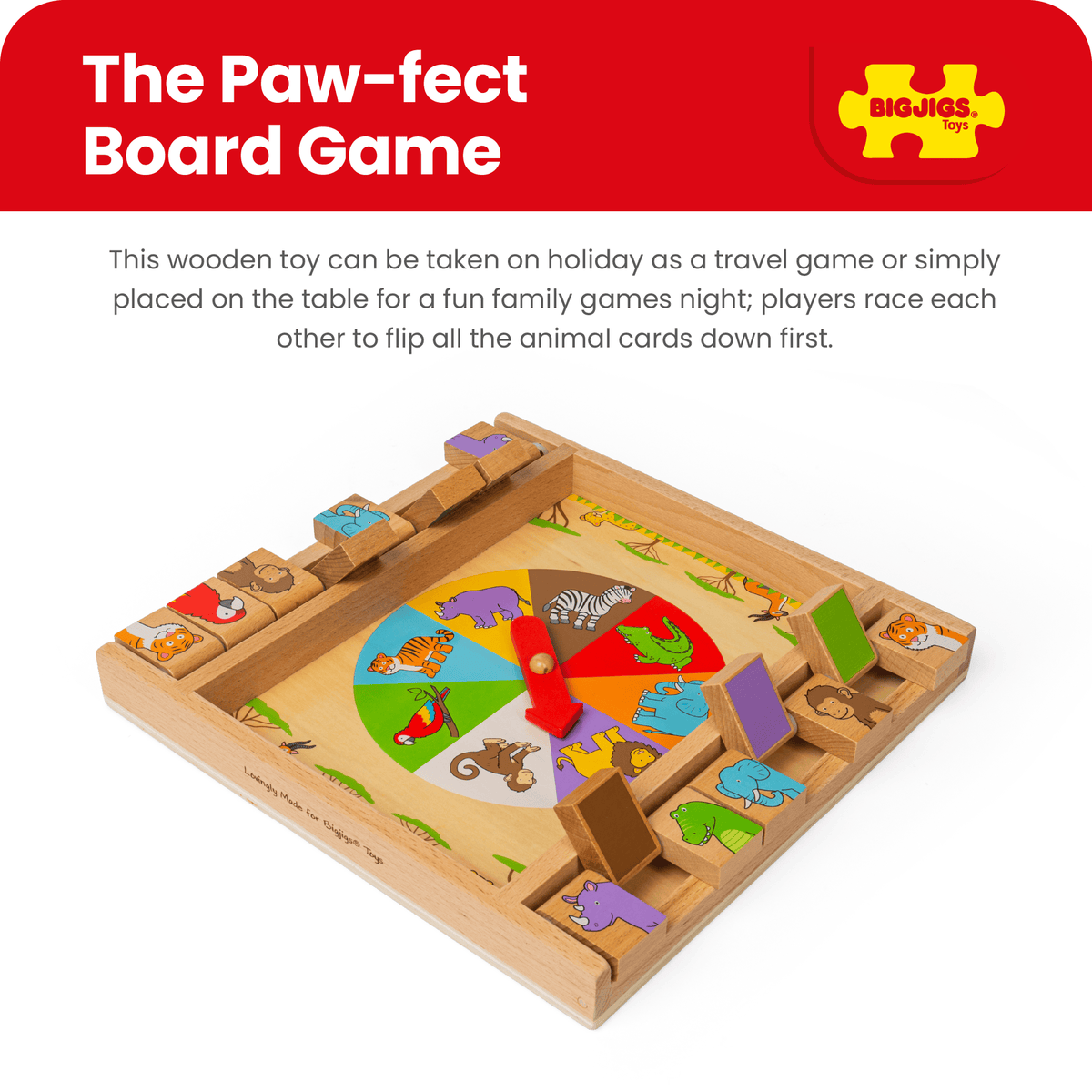 Bigjigs Toys Animal Shut the Box Game - image 3