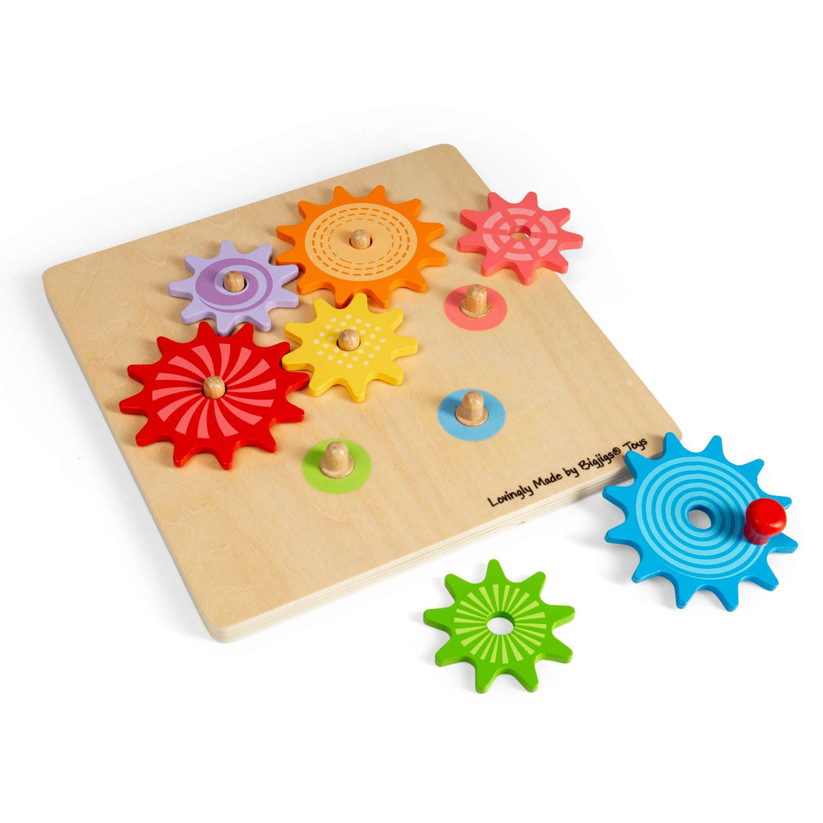Bigjigs Toys Wooden Cog Puzzle