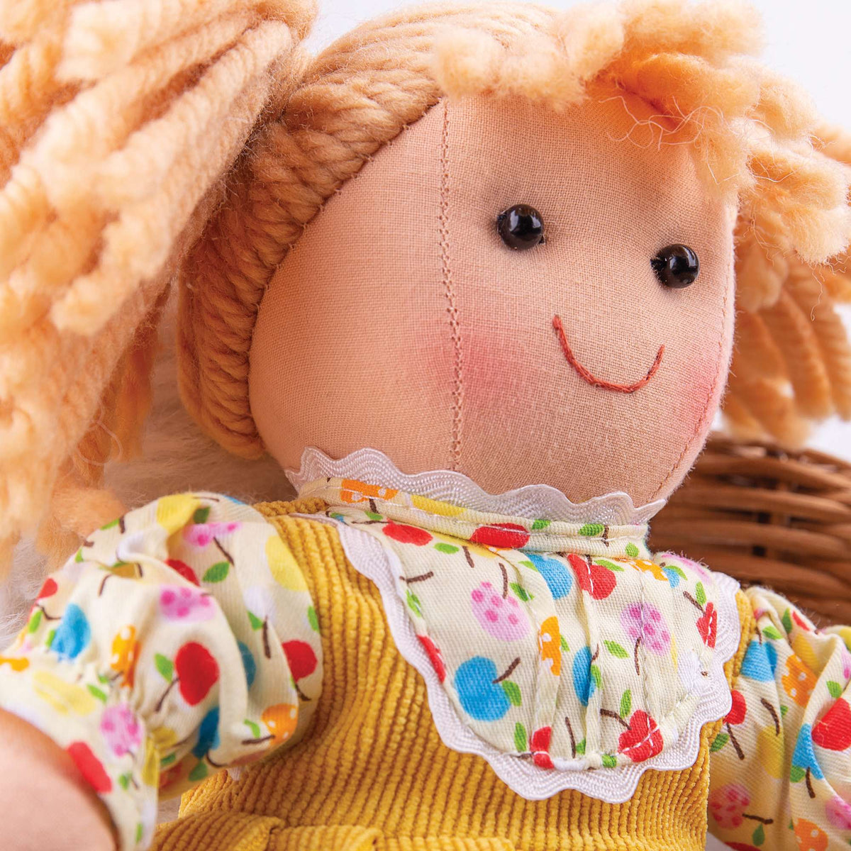 Bigjigs Toys Daisy Rag Doll - Small 28cm - image 4