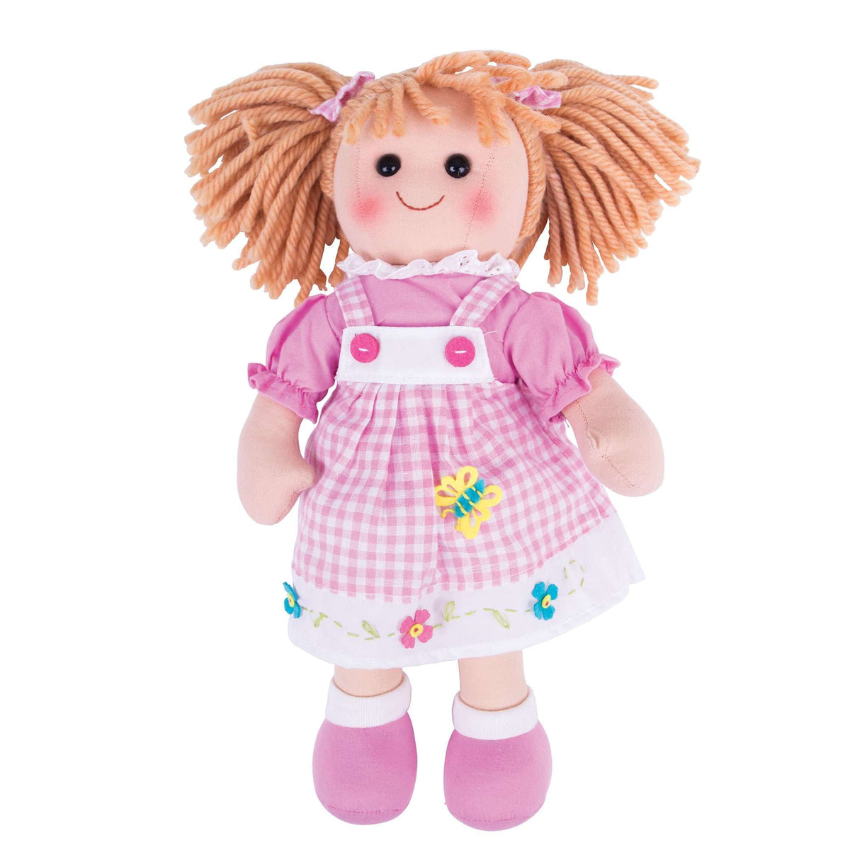 Bigjigs Toys Ava Rag Doll - Medium 34cm