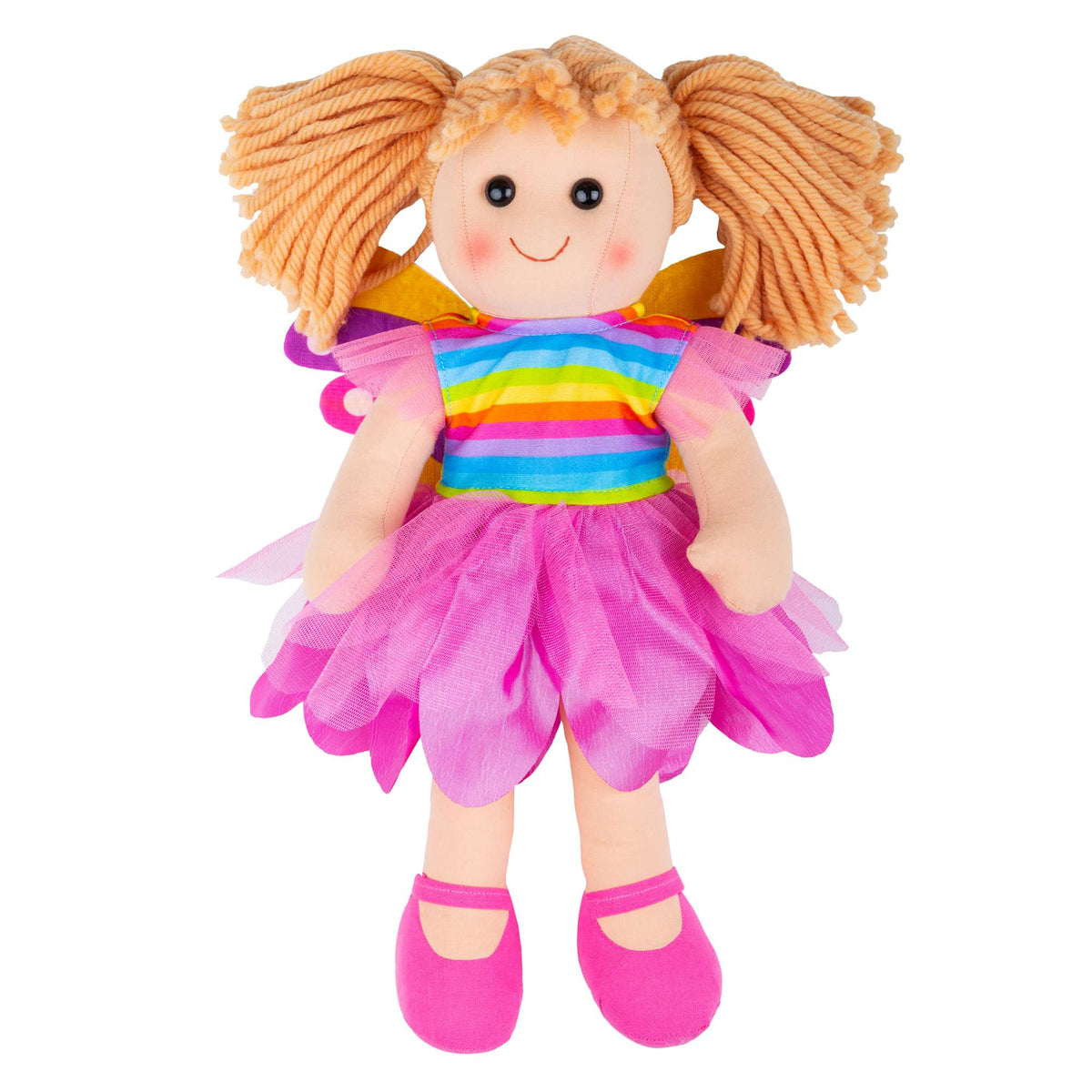 Bigjigs Toys Chloe Rag Doll - Medium 34cm
