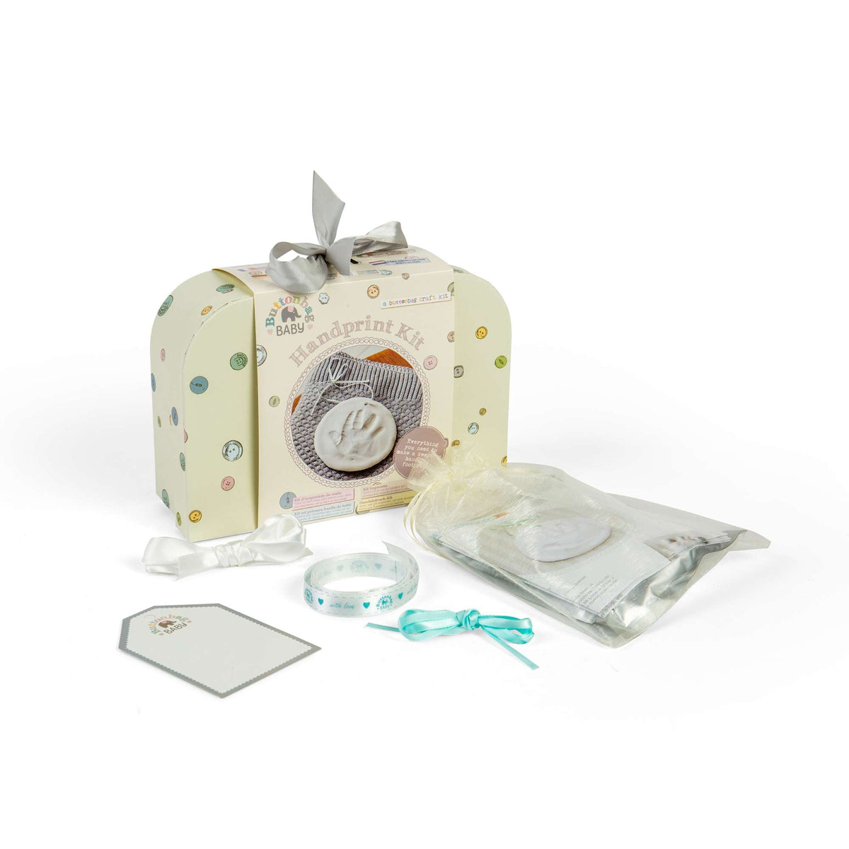 Buttonbag Baby Hand & Foot Print Keepsake Kit