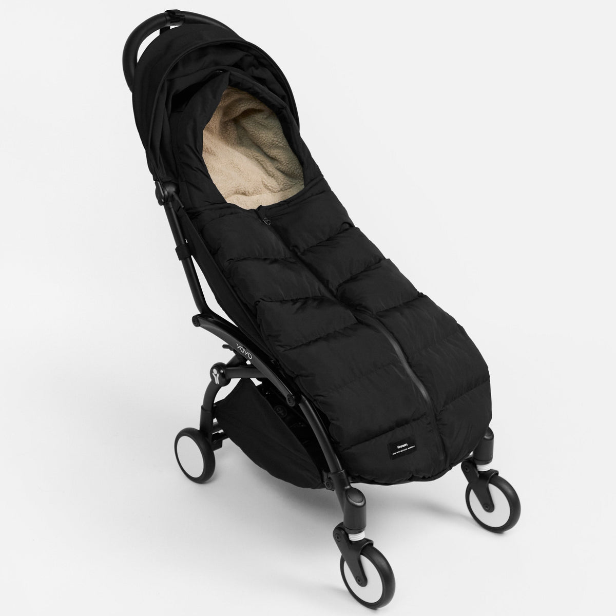 Finnson Alma Universal Quilted Footmuff - Black