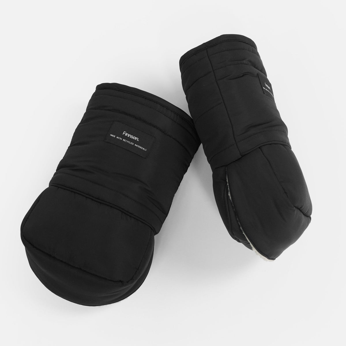Finnson Astrid Universal Stroller Mittens - Black