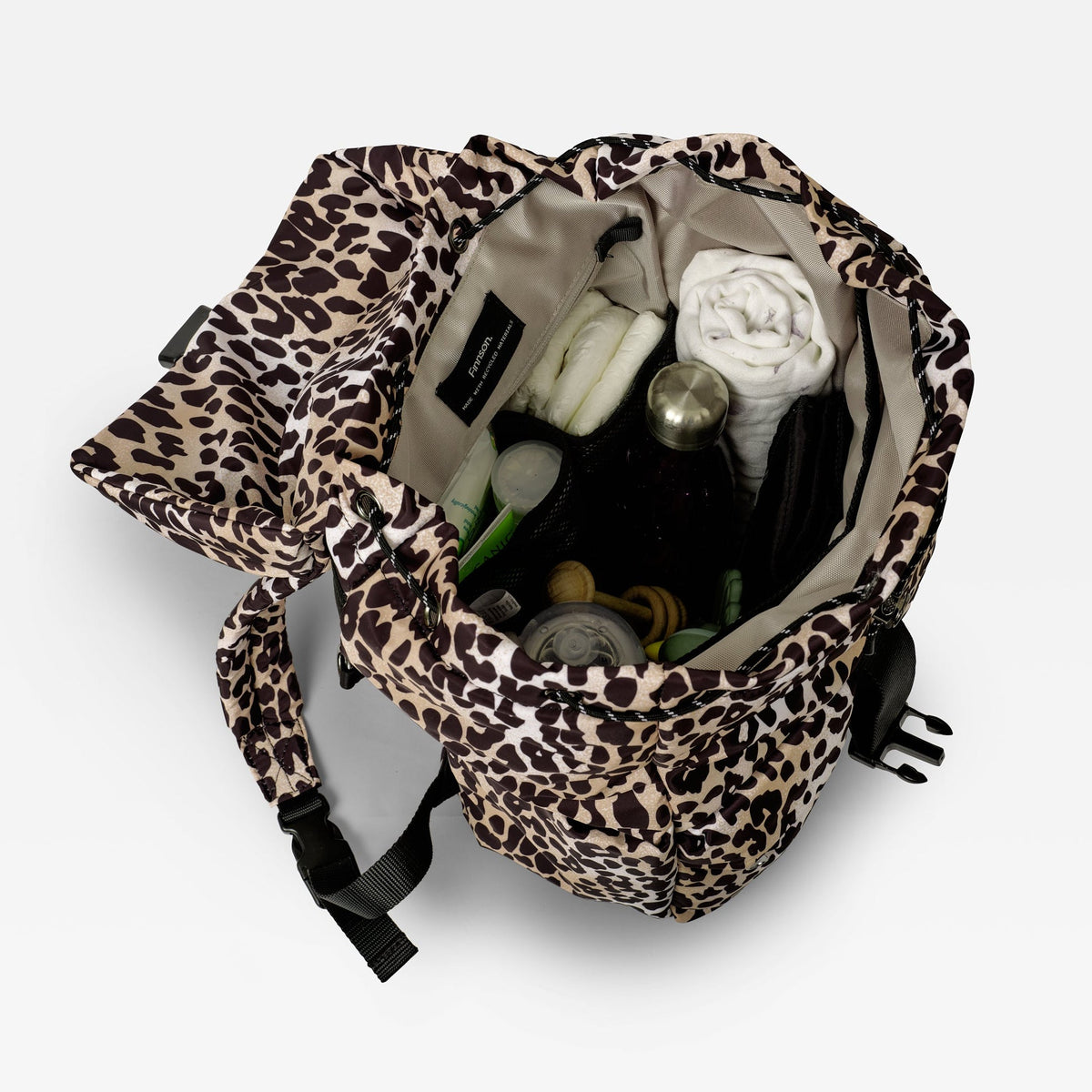 Finnson Elise Changing Backpack with Changing Mat - Leopard