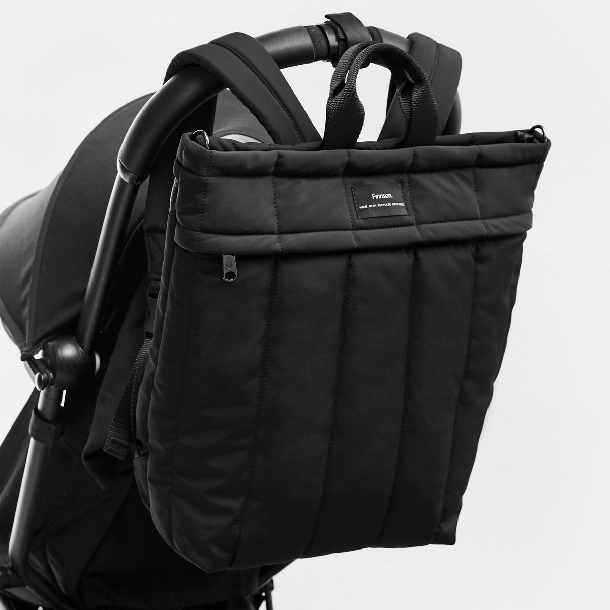 Finnson Rae Changing Backpack with Changing Mat - Black