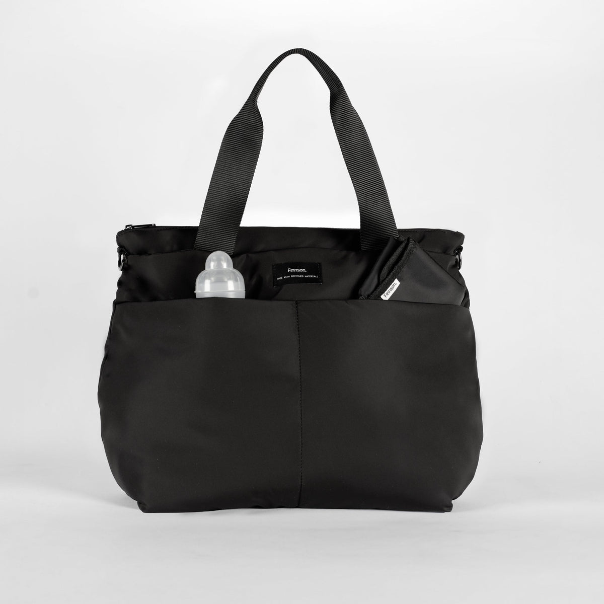 Finnson Sigrid Changing Bag with Changing Mat - Black