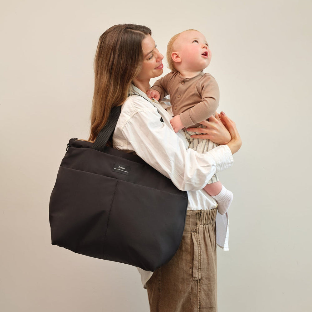Finnson Sigrid Changing Bag with Changing Mat - Black