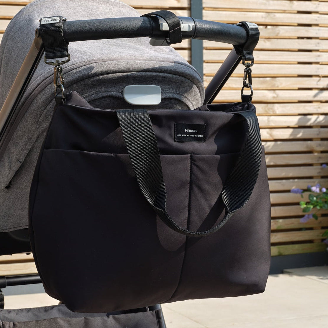 Finnson Sigrid Changing Bag with Changing Mat - Black