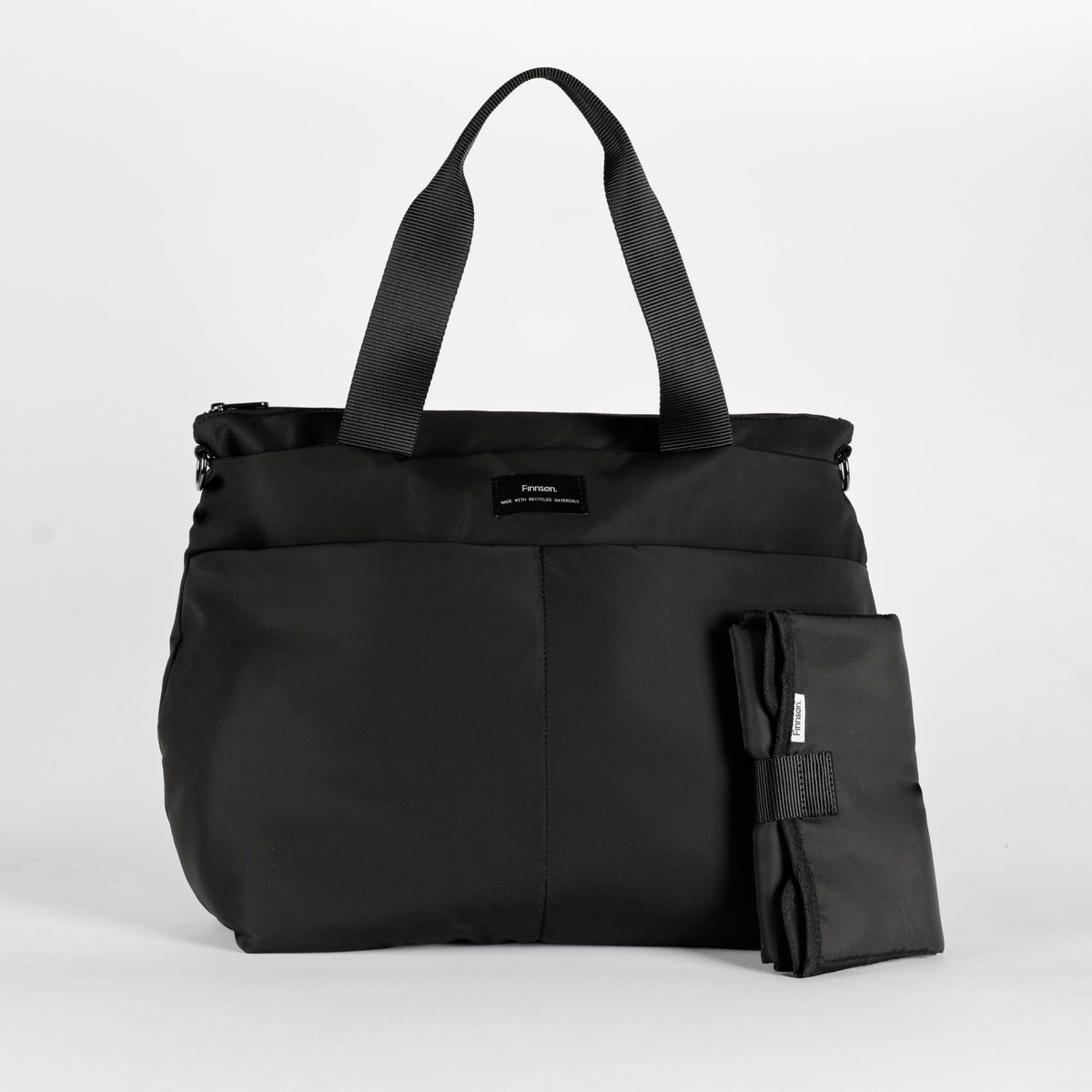 Finnson Sigrid Changing Bag with Changing Mat - Black