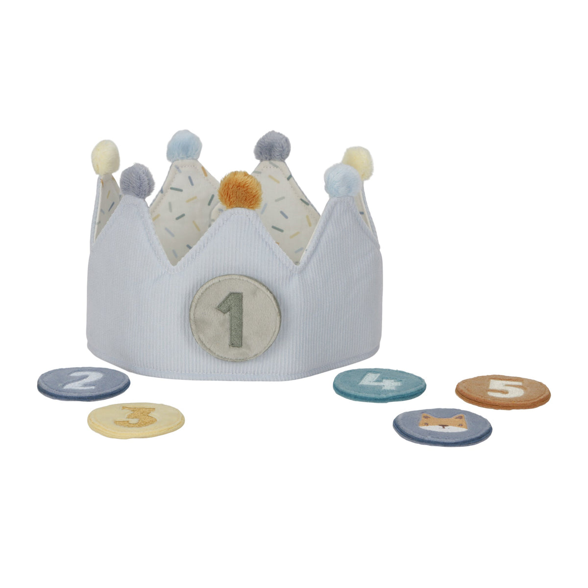 Little Dutch Birthday Crown with Numbers - Blue