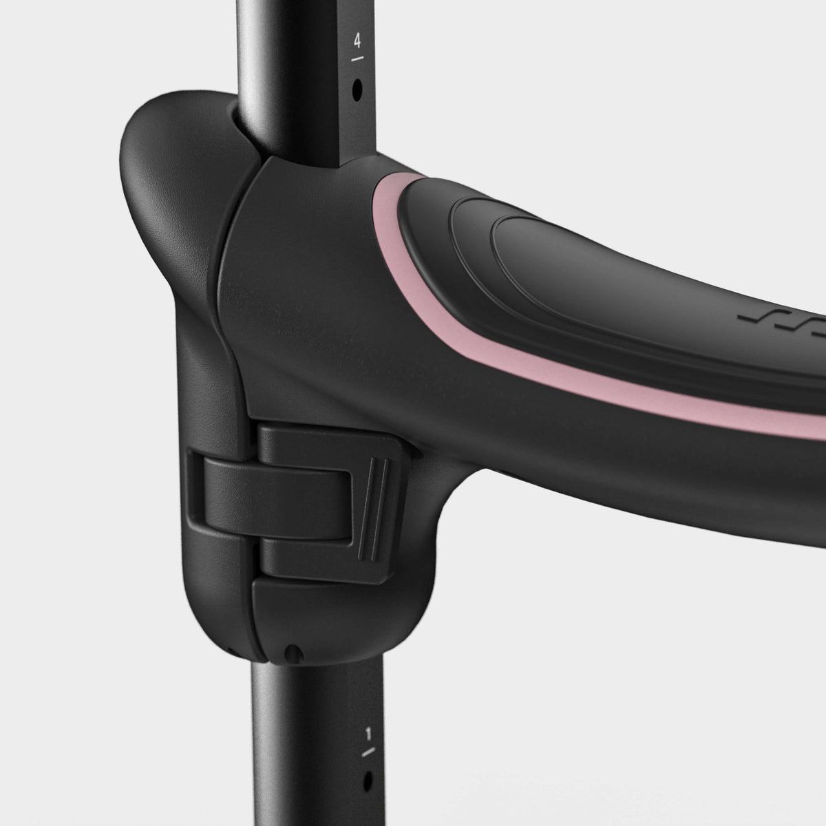 Micro Mini2Grow Deluxe LED Scooter with Seat - Rose Pink