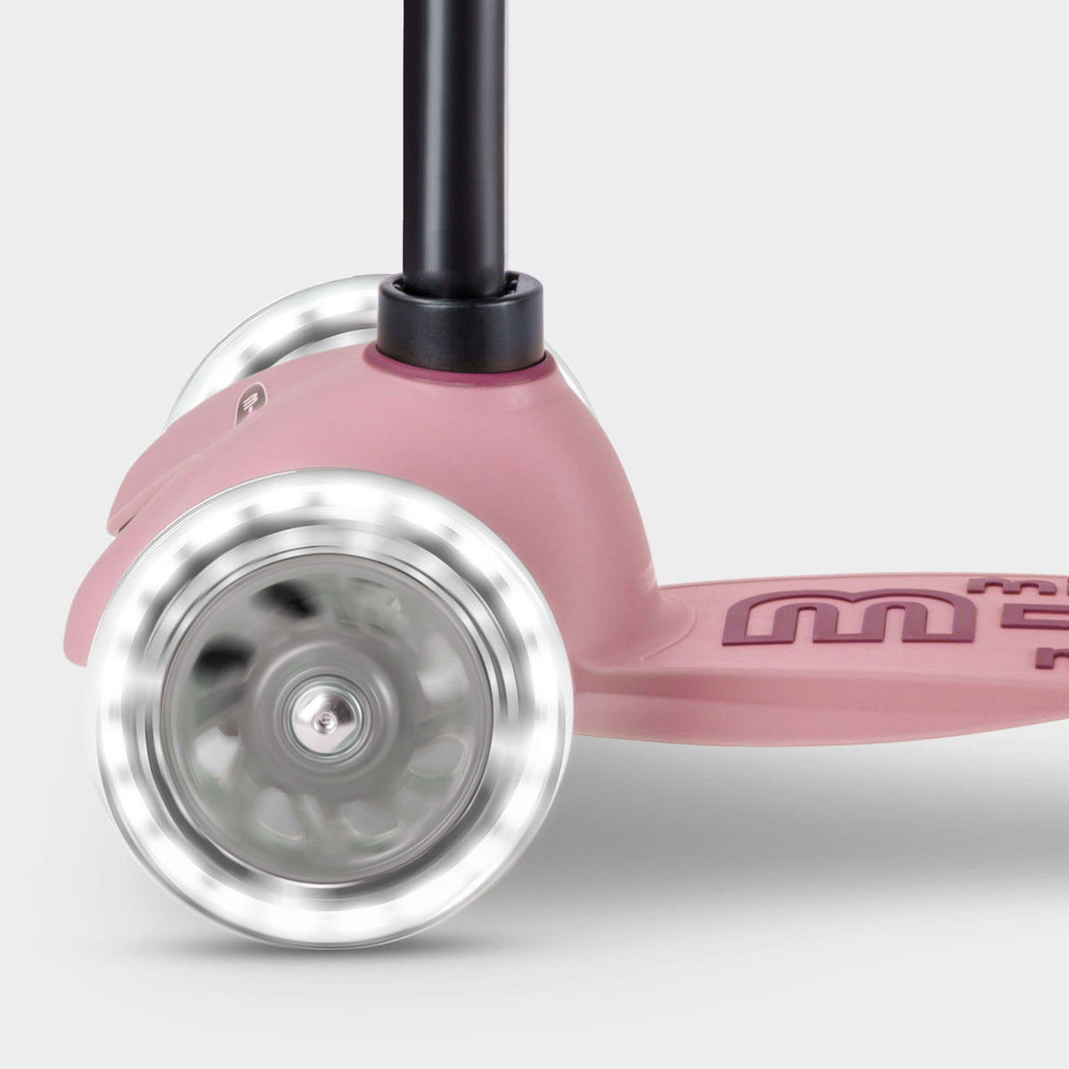 Micro Mini2Grow Deluxe LED Scooter with Seat - Rose Pink