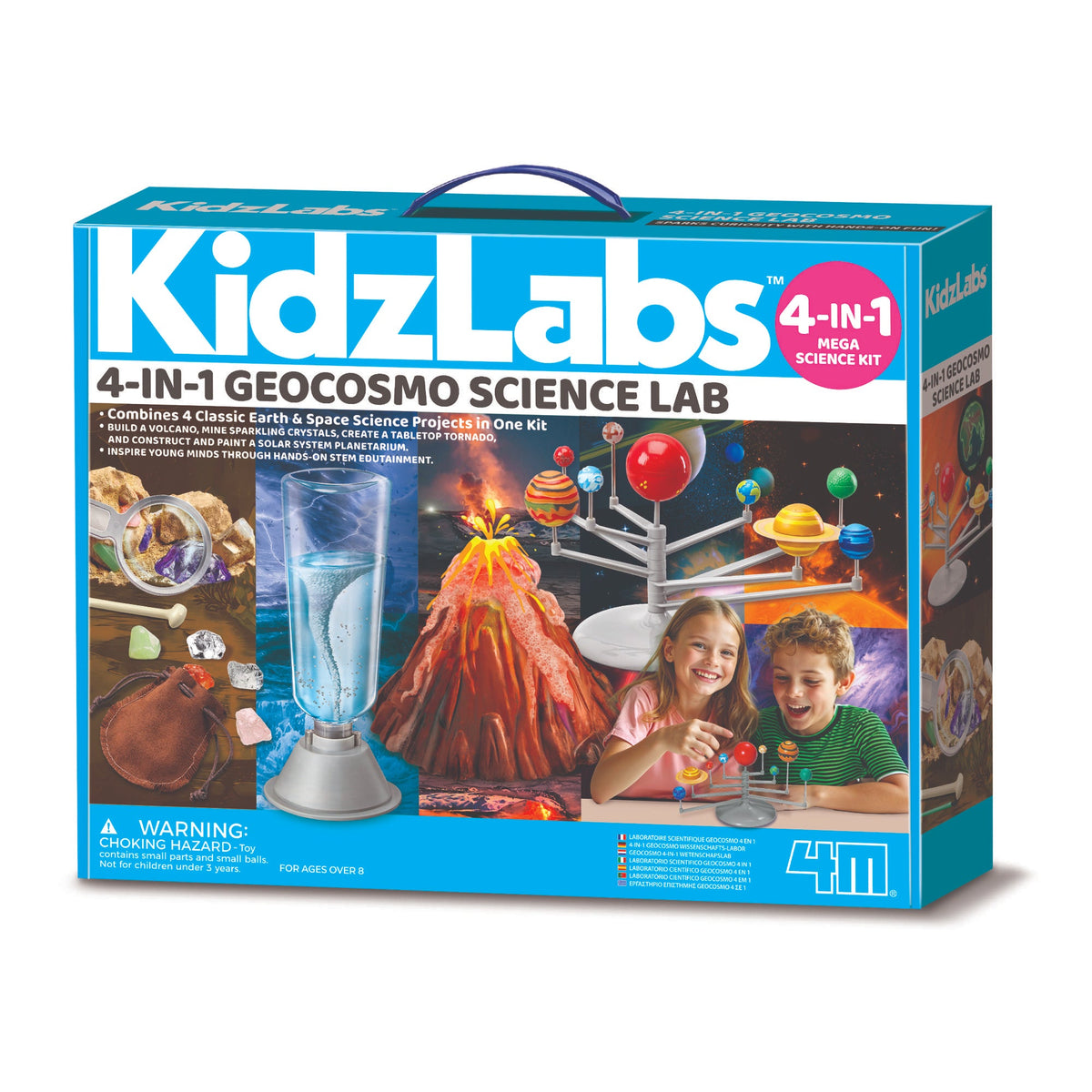 4M KidzLabs Mega Earth Science Kit - 4-in-1
