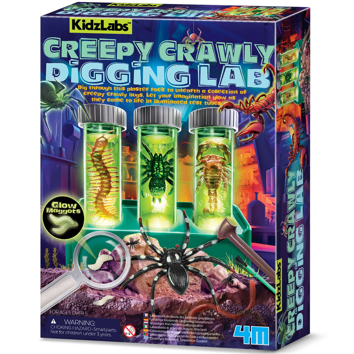 4M KidzLabs Creepy Crawly Digging Lab