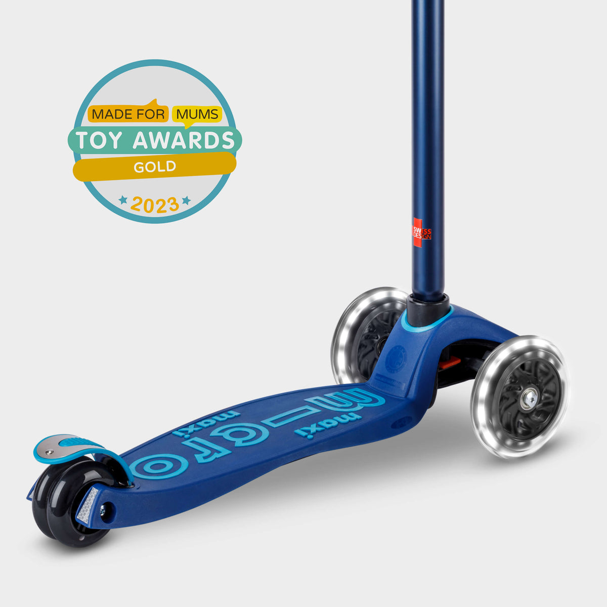 Micro Maxi Micro Deluxe LED Scooter - Navy