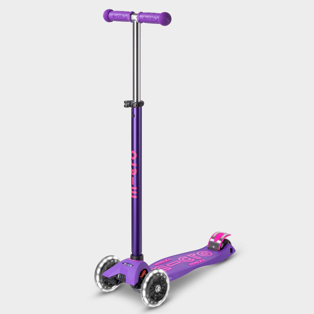 Micro Maxi Micro Deluxe LED Scooter - Purple