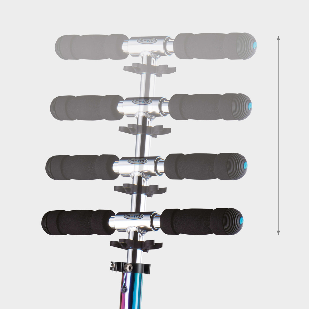 Micro Sprite LED Scooter - Neochrome