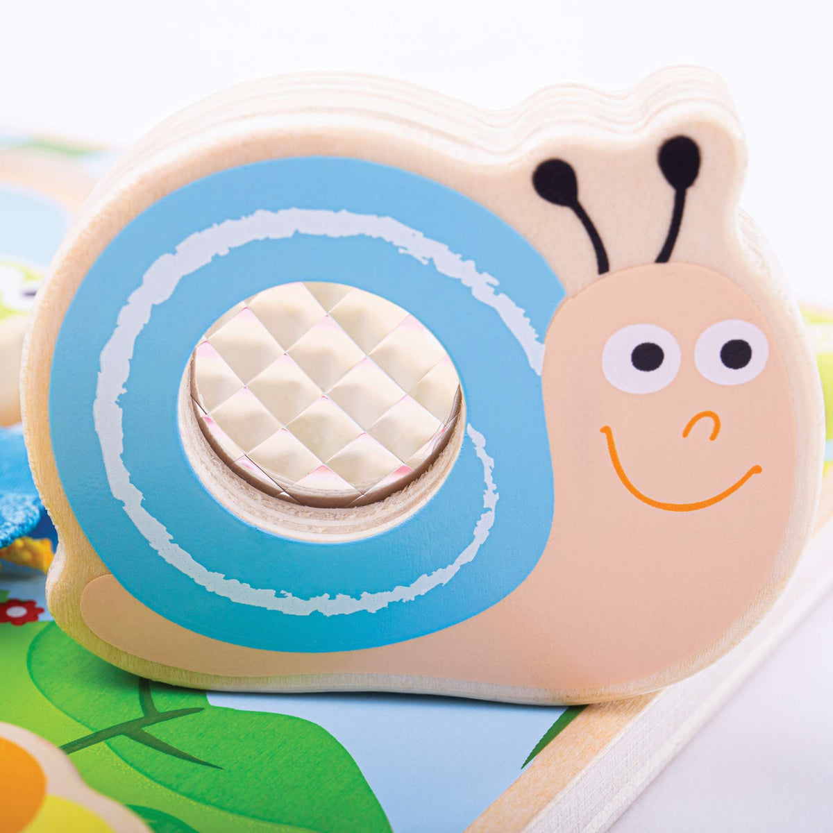 Tidlo Touch and Feel Wooden Puzzle - Insects